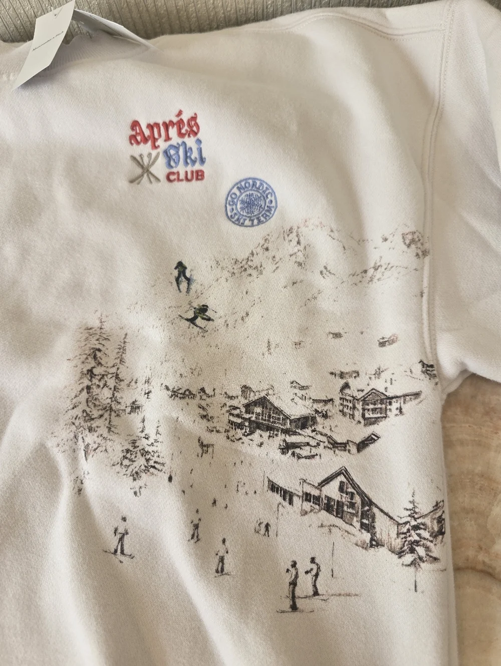 Abercrombie and fitch Apres Ski destination vintage crew neck Sweater - Picture 10 of 16